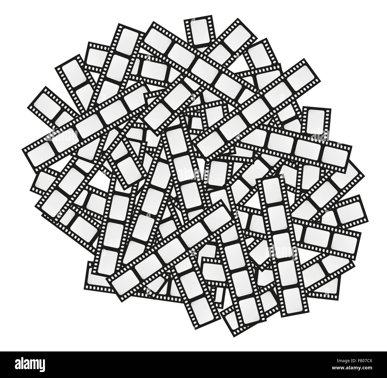 Black And White Retro Photo Mess Stock Vector Images Alamy