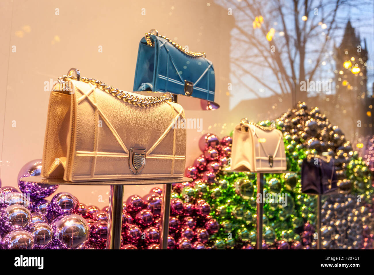 Most expensive place Prague shopping street Parizska street is in Old Town,  Luxury shops, Handbags in Dior shop display, Prague Czech Republic Stock  Photo - Alamy