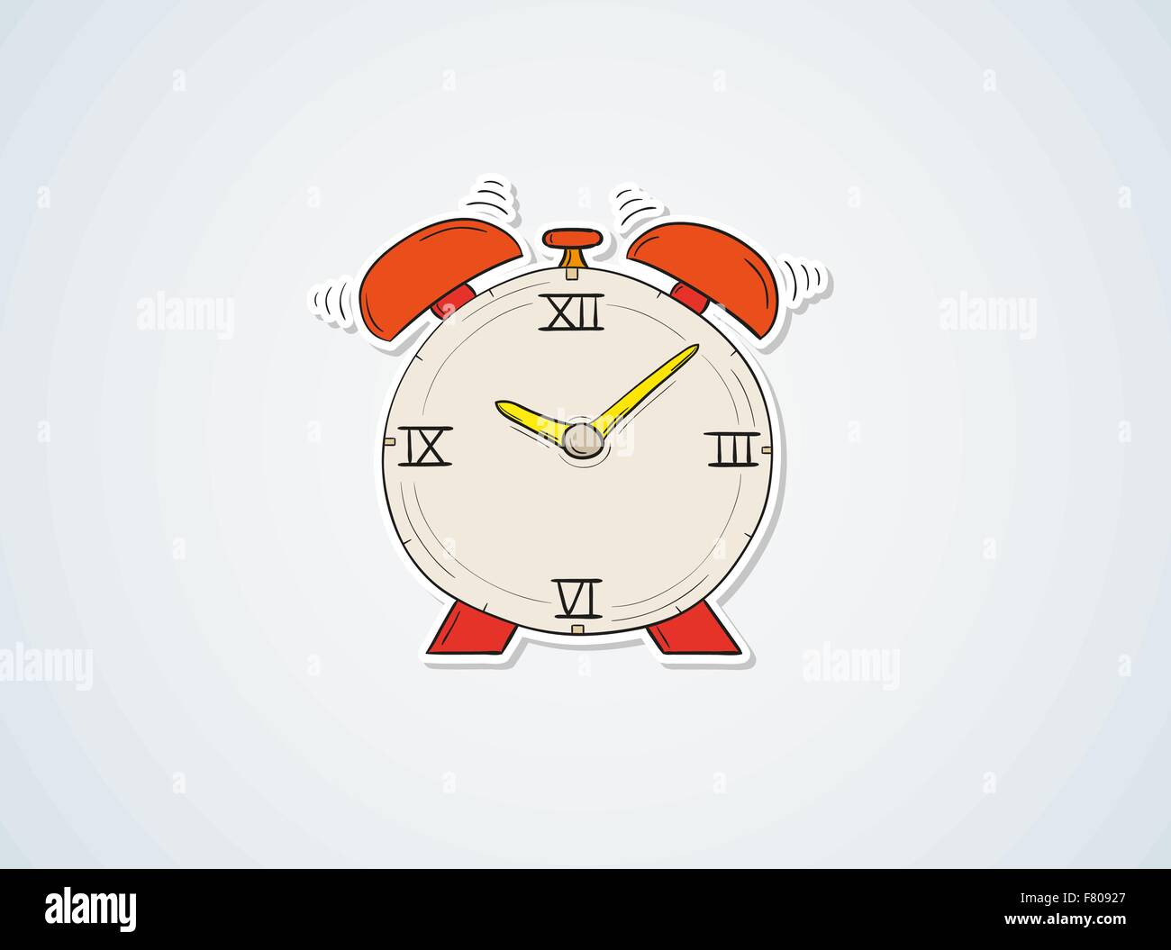 Wake up cartoon alarm clock hires stock photography and images Alamy