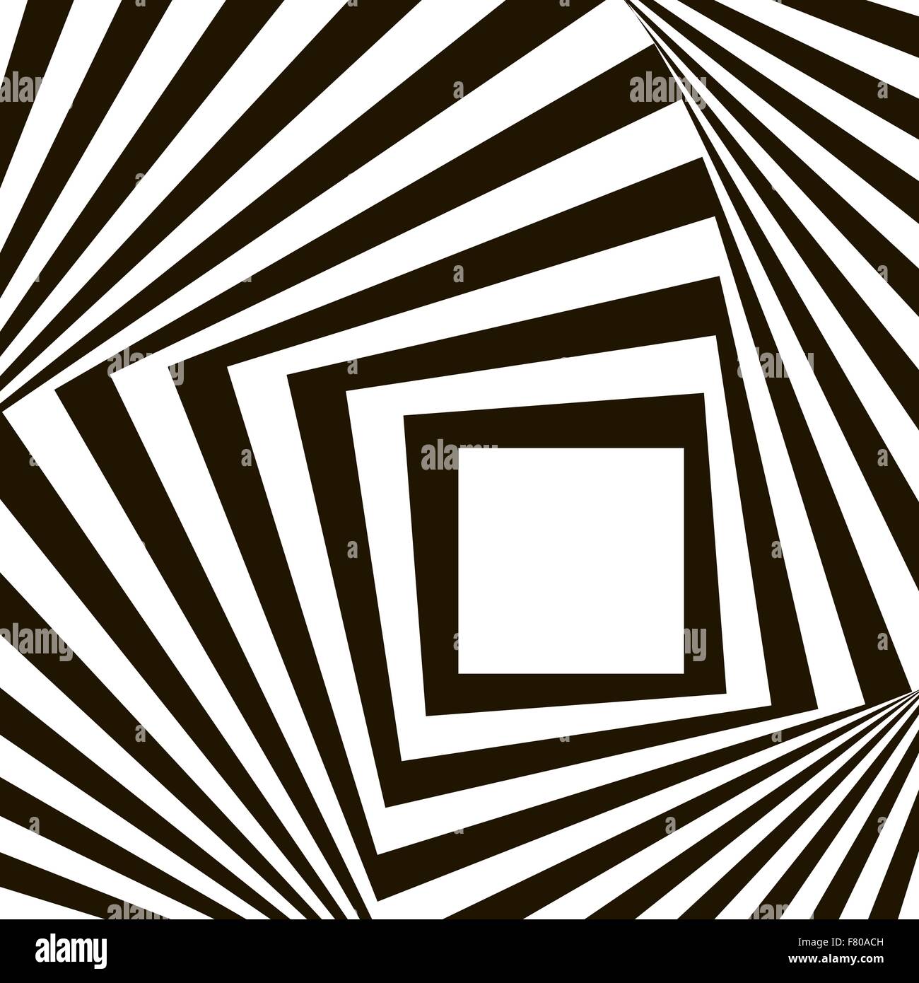 Geometric Black and White Vector Pattern Stock Vector