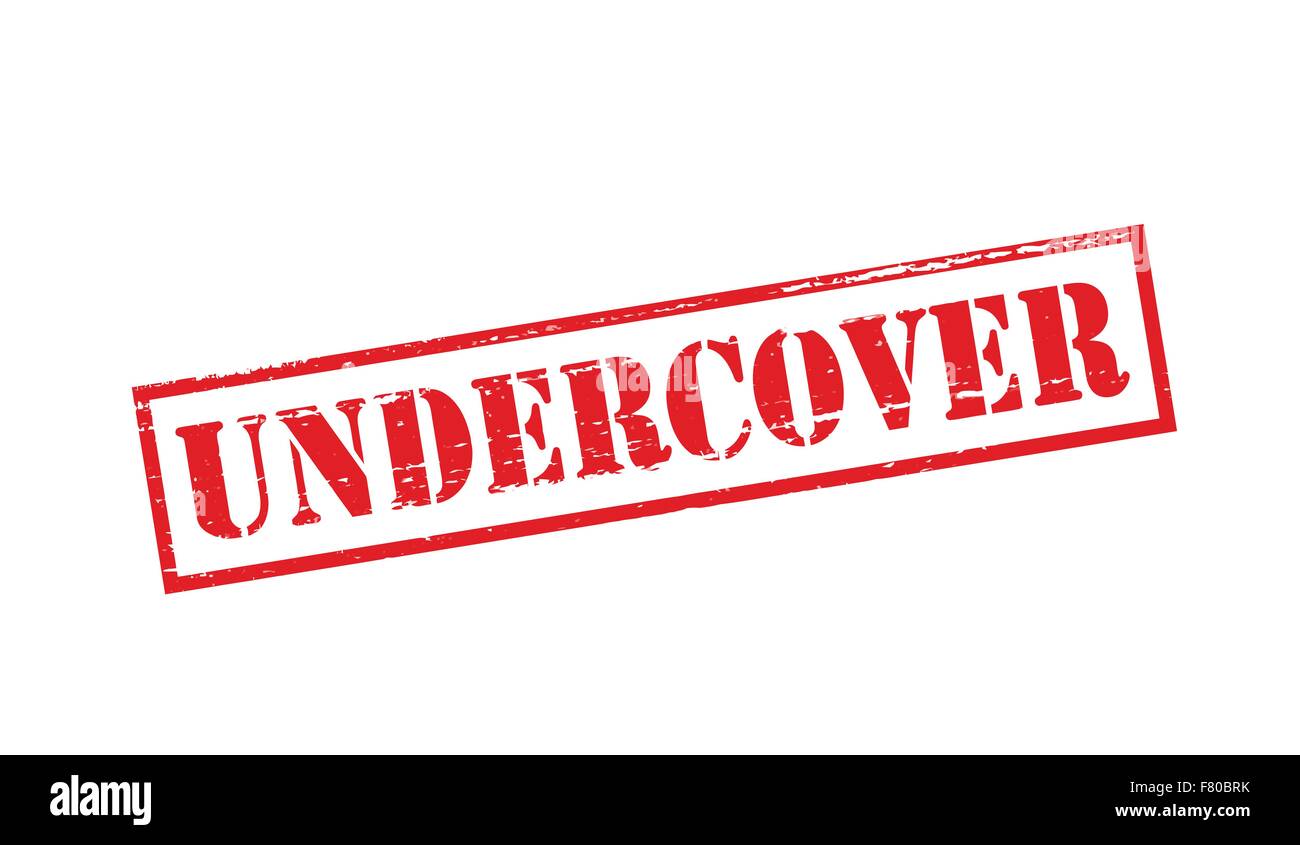 Undercover stamp Stock Vector Images Alamy