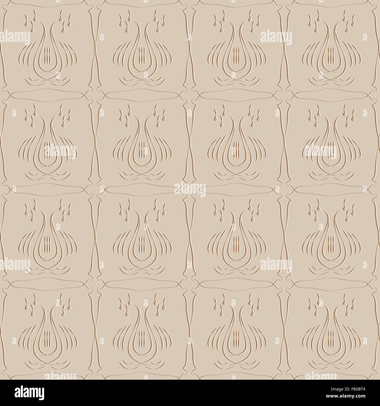 Music repeating pattern hi-res stock photography and images - Alamy