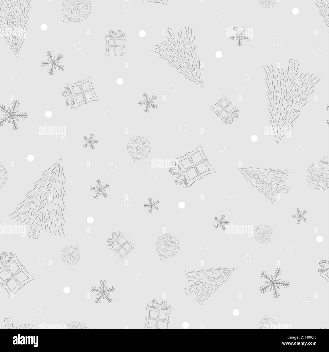 christmas design, seamless pattern Stock Vector