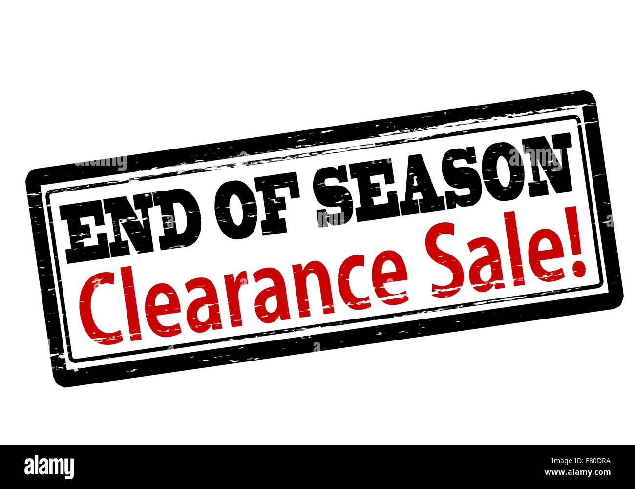 End of season clearance sale Stock Vector Image & Art - Alamy