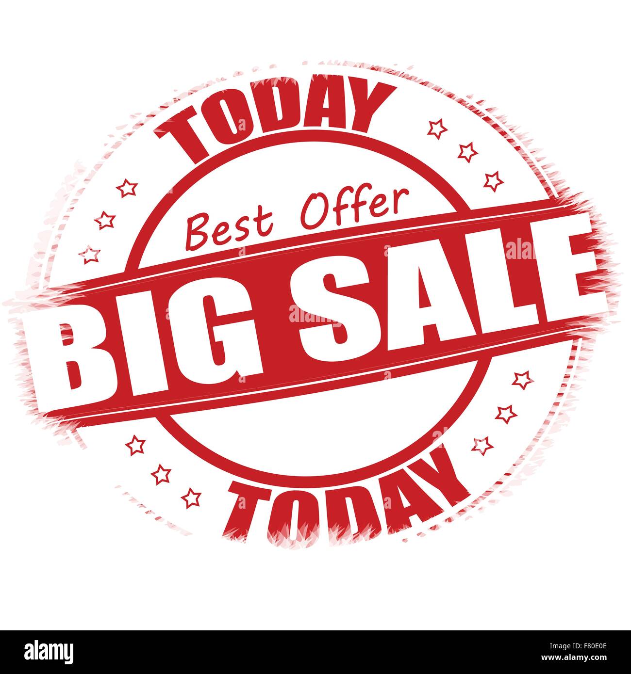 Today offer sign round hi res stock photography and images alamy