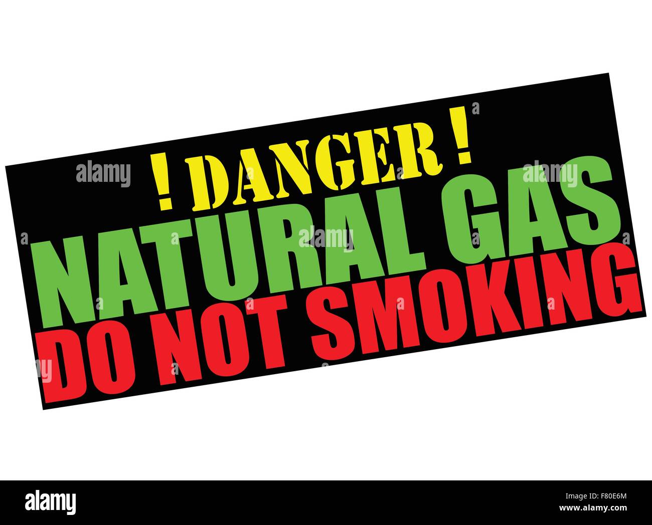 Danger natural gas Stock Vector Image & Art Alamy