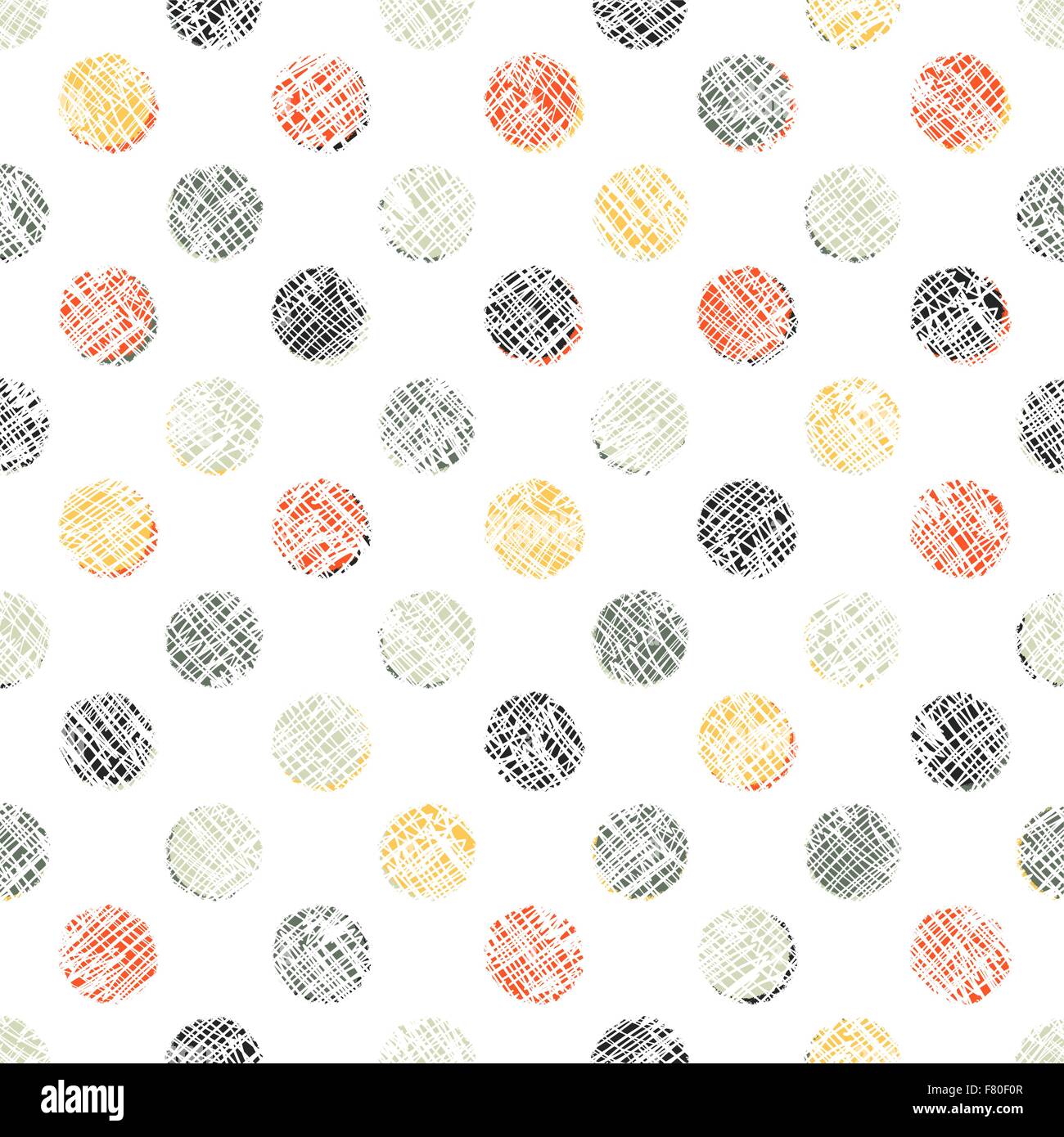 Seamless Polka Dot Pattern Textured Stock Vector Image & Art - Alamy
