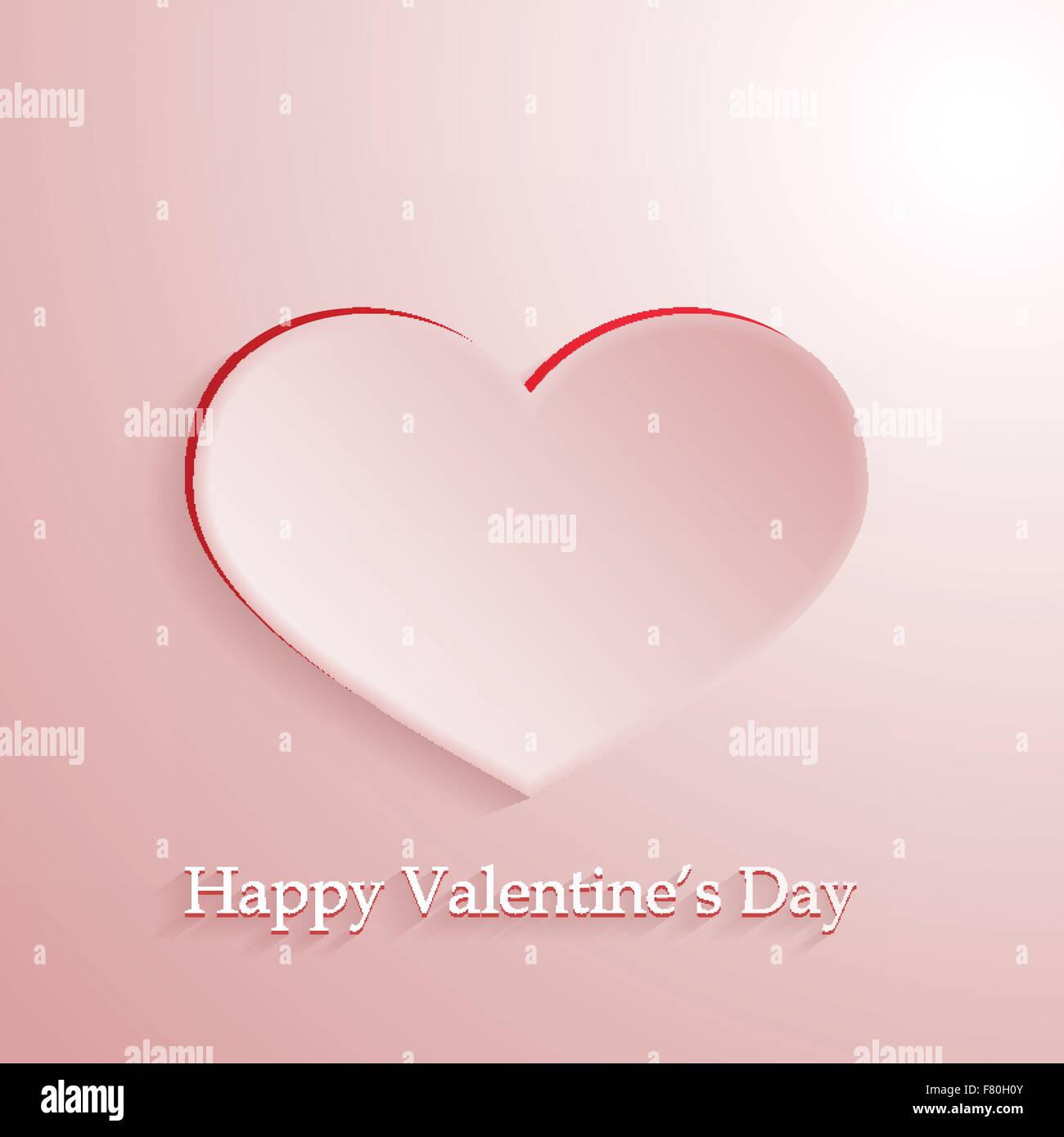 Pink vector love heart Stock Vector Image & Art - Alamy
