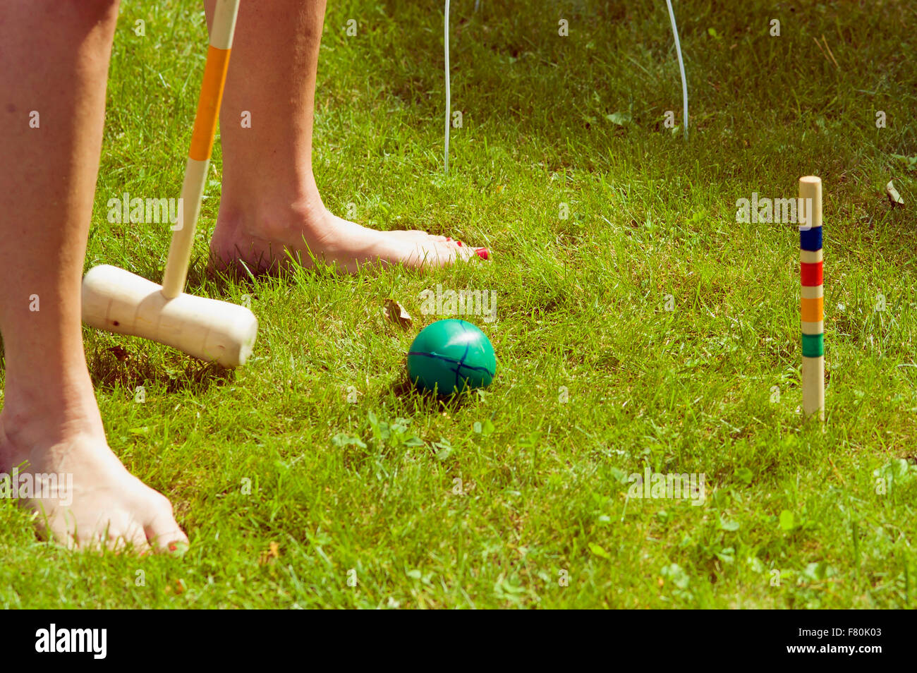 Croquet Stock Photo Alamy