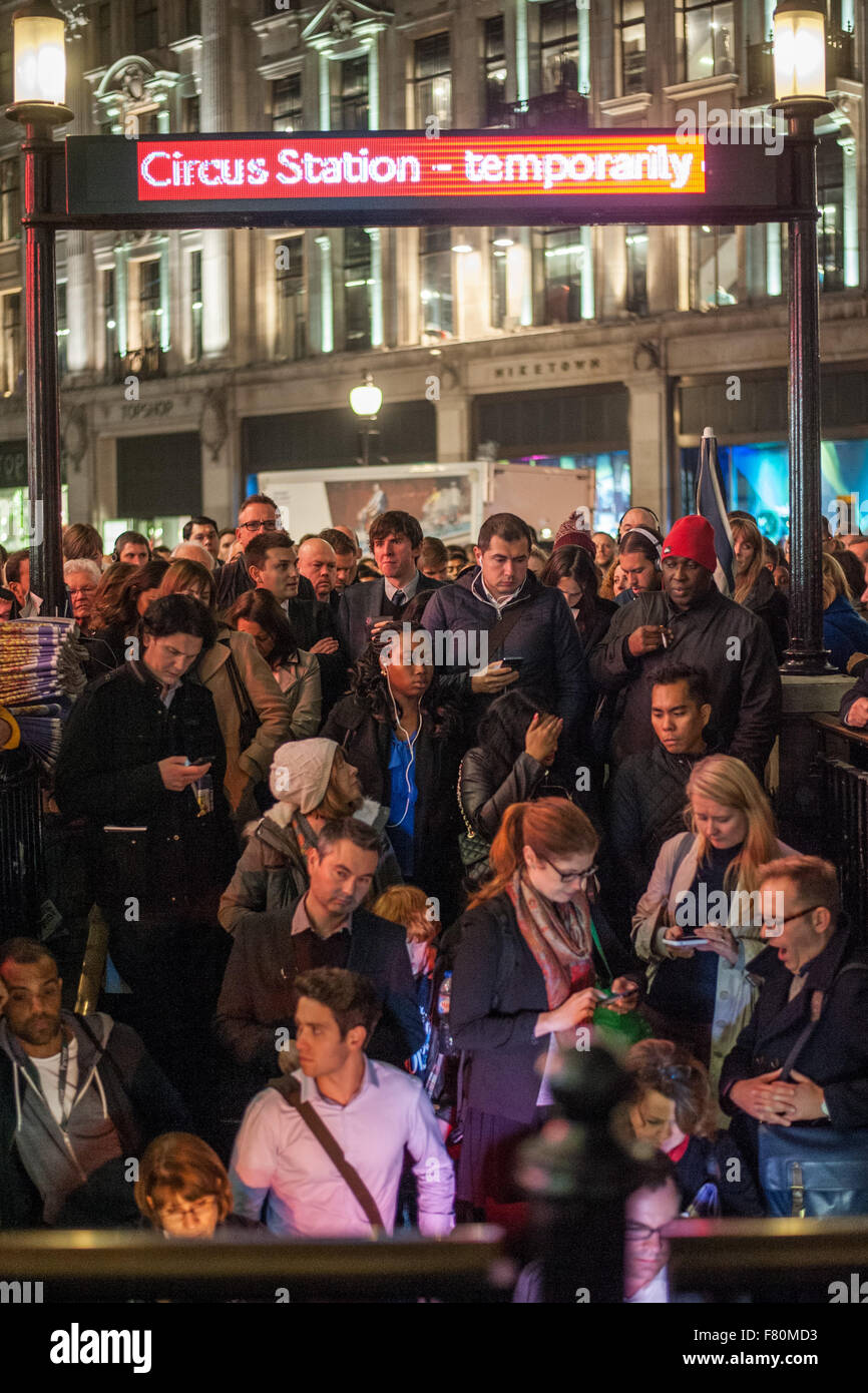 The day after the Christmas Lights go on in Oxford Street, thousands of