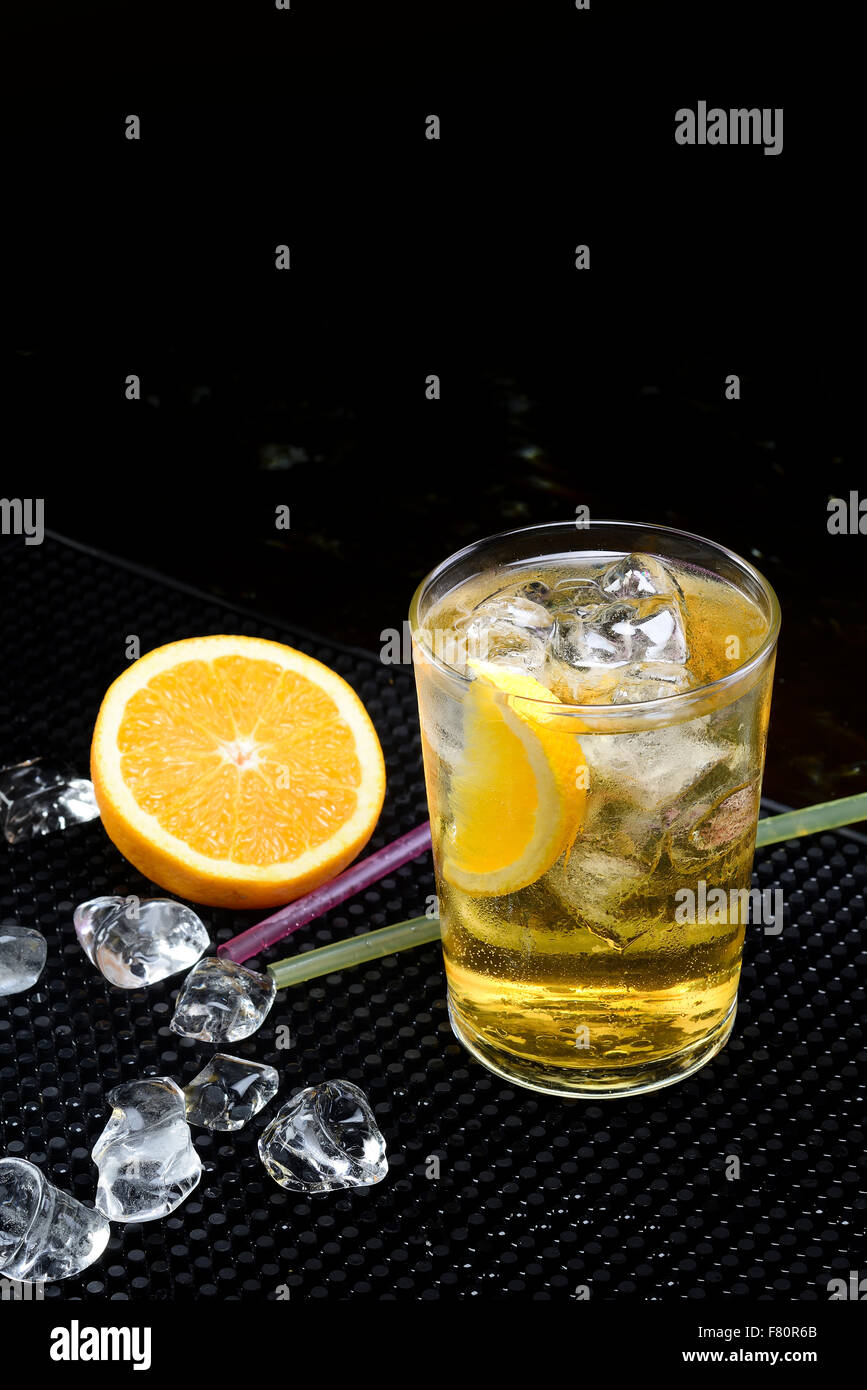 Vodka and Redbull on the rocks Stock Photo - Alamy
