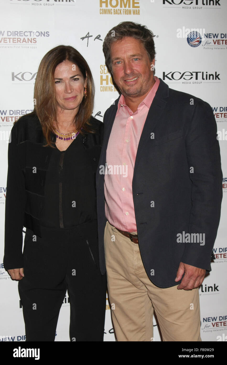 Searching for Home: Coming Back From War Premiere Screening, featuring reunion of 'Army Wives' cast members  Featuring: Kim Delaney, Brian McNamara Where: Sherman Oaks, California, United States When: 03 Nov 2015 Stock Photo