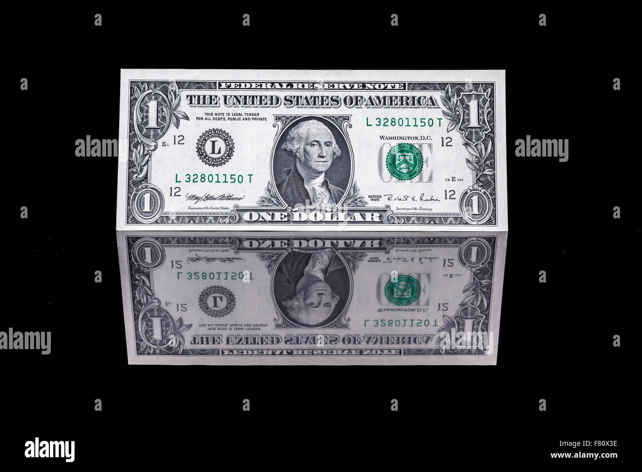 Macro Close Up of the US 1 Dollar Bill Stock Photo - Image of white, back:  152852860