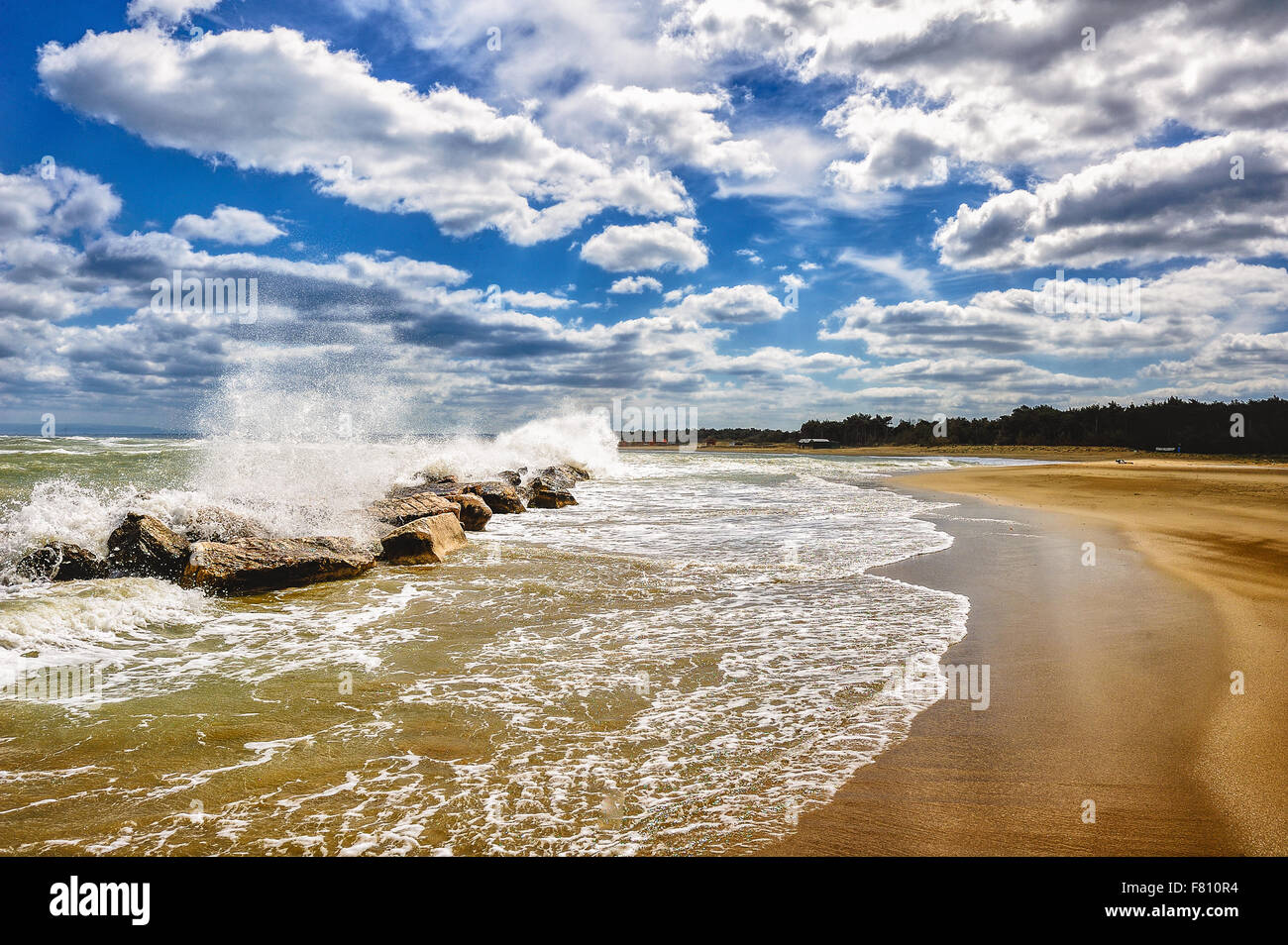 Italy Molise Termoli sea and beach Stock Photo - Alamy