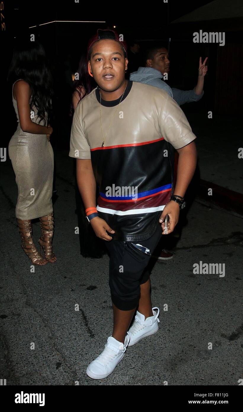 Kyle Massey attends Kendall Jenner's Birthday Celebration at The Nice