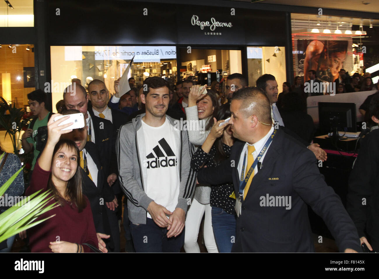Matosinhos. 3rd December 2015. The goalkeeper Iker Casillas