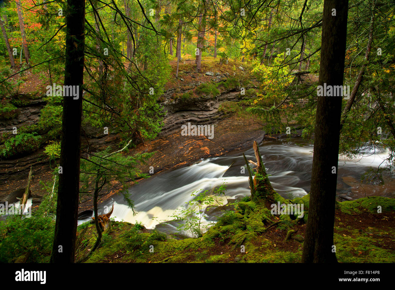 Presque Isle River, North Country National Scenic Trail, Porcupine