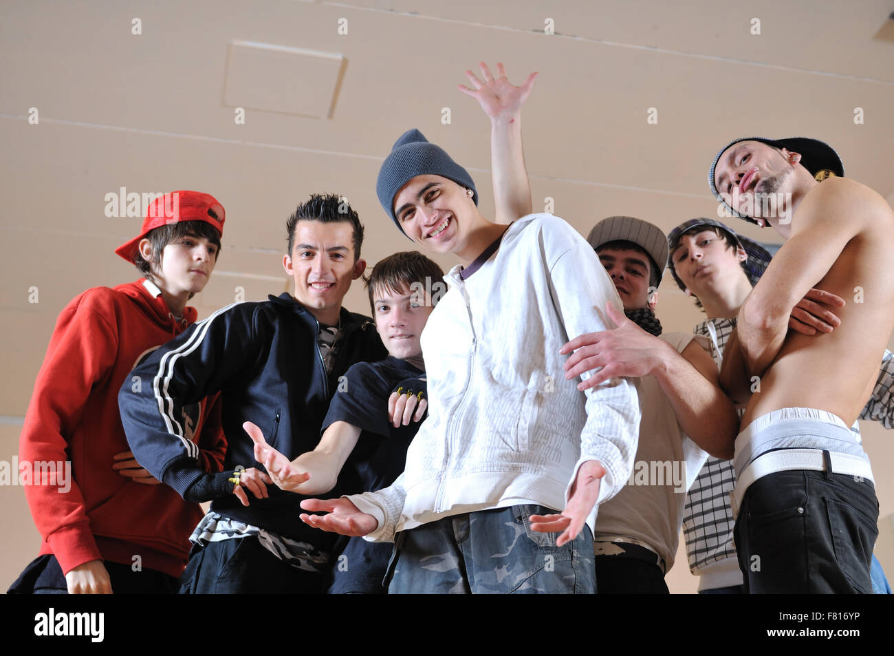Diverse boys funny faces hi-res stock photography and images - Alamy