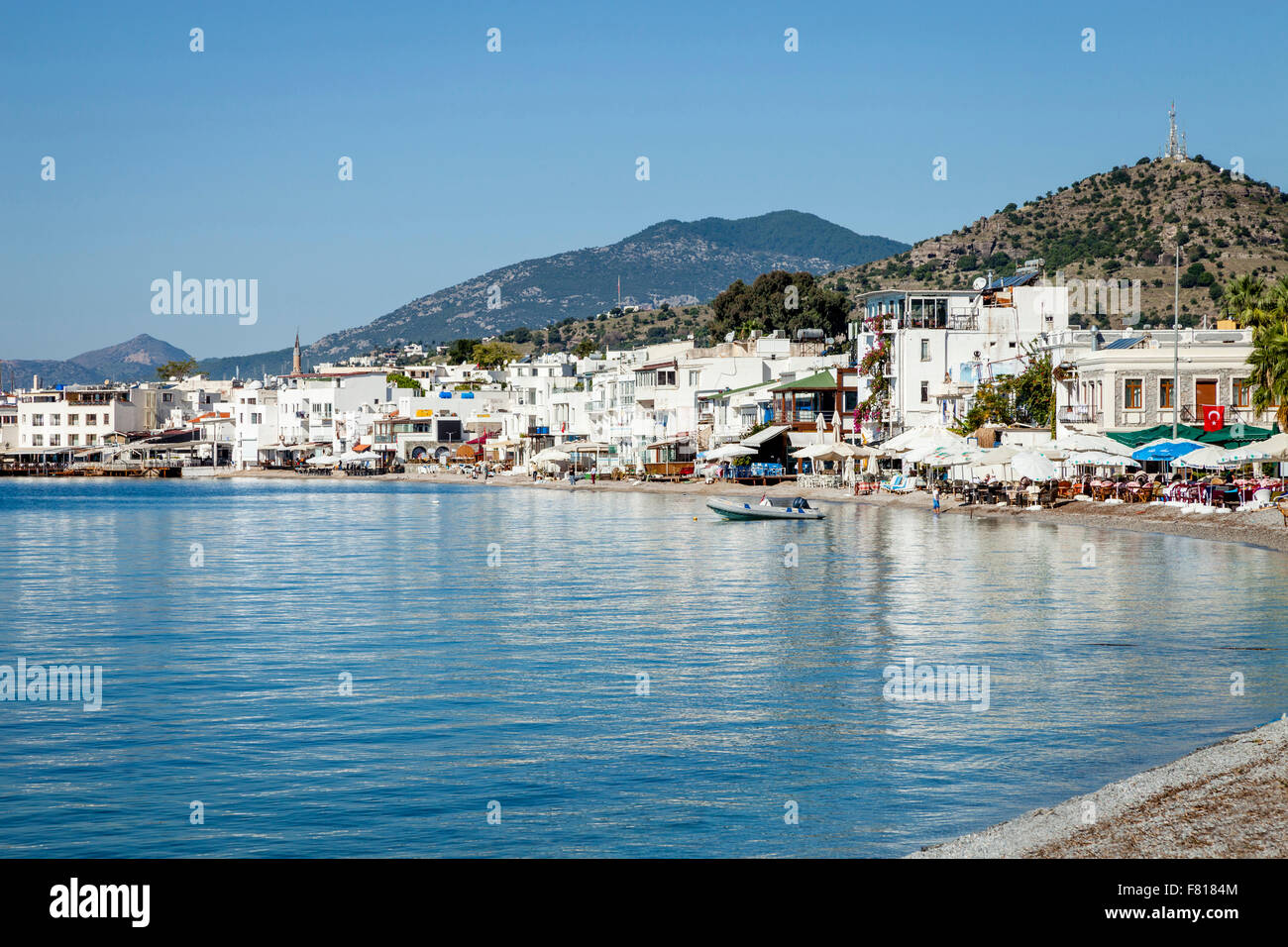 The Turkish Resort City of Bodrum, Mugla Province, Turkey Stock Photo