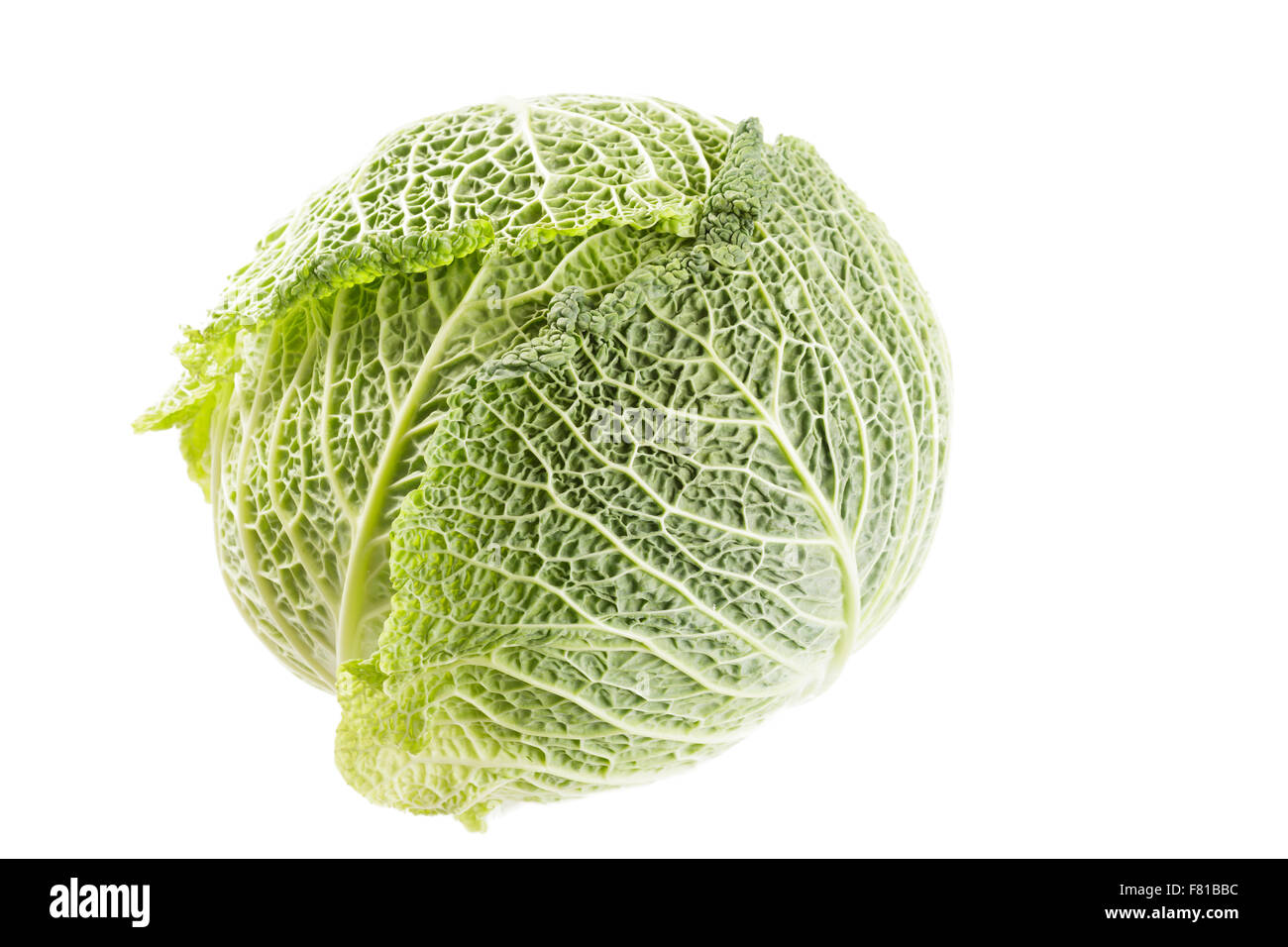 Savoy cabbage Stock Photo