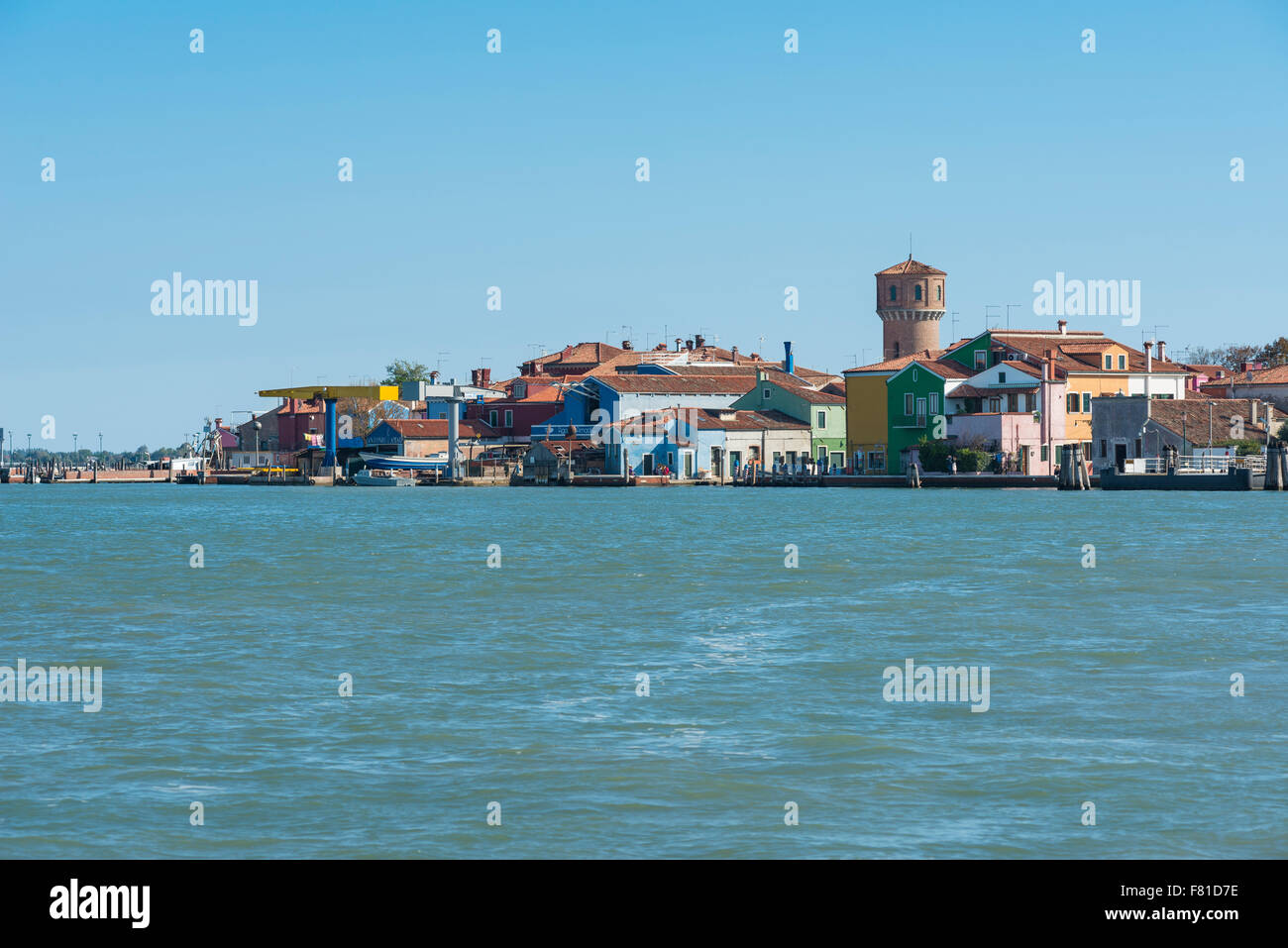 Burano, Venetian Lagoon, Venice, Veneto, Italy Stock Photo
