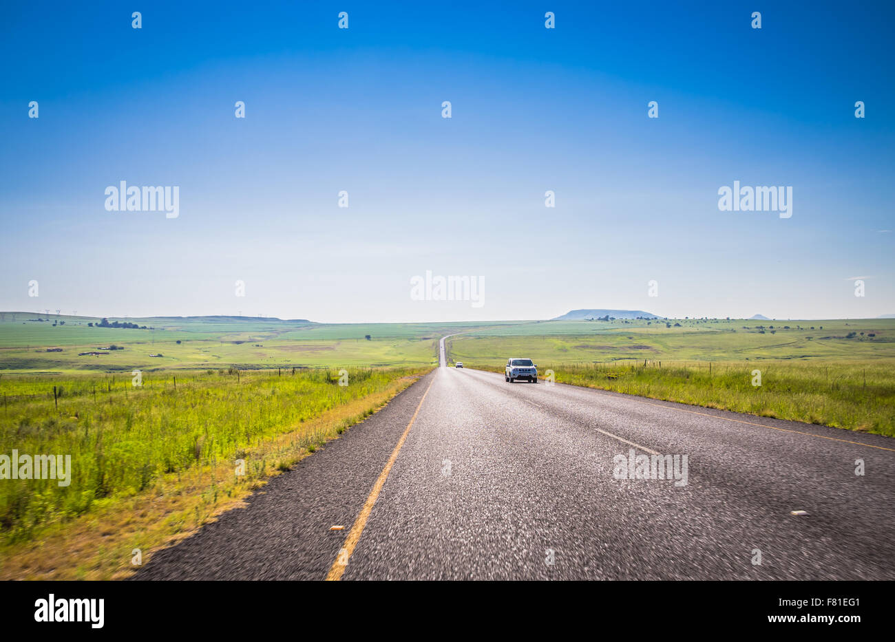 Panoramic view of the Drakensberg National Park in Kwazulu Natal Stock ...