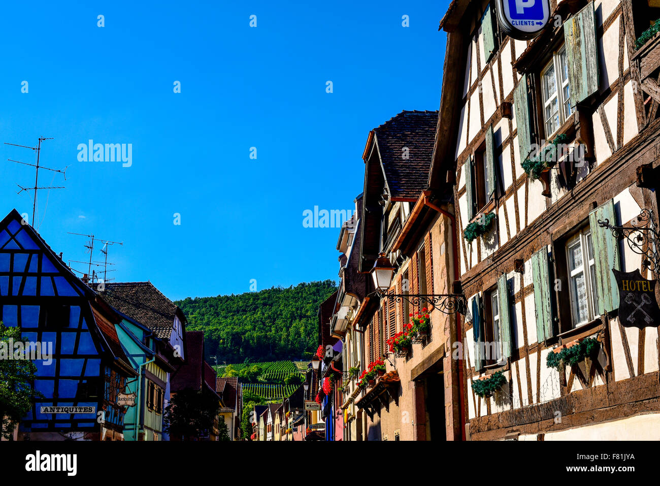 Kintzheim, Alsace, France Stock Photo