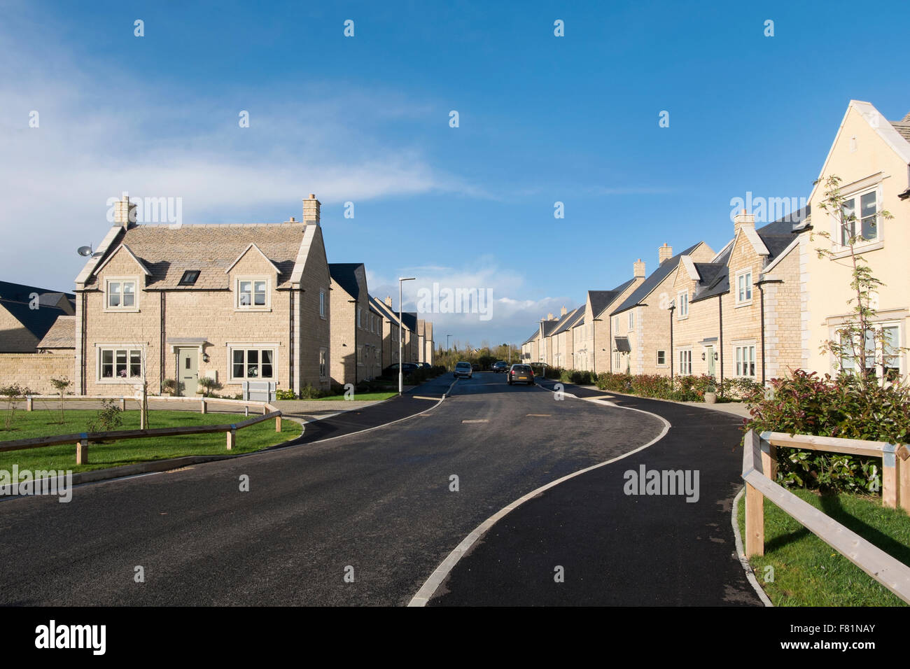 New housing development by Bloor Homes on the outskirts of Cotswold