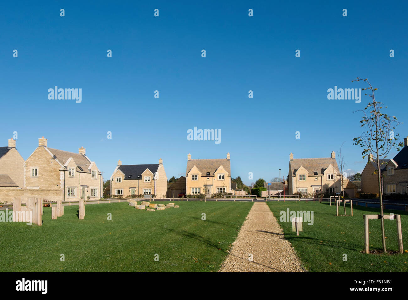 New housing development by Bloor Homes on the outskirts of Cotswold