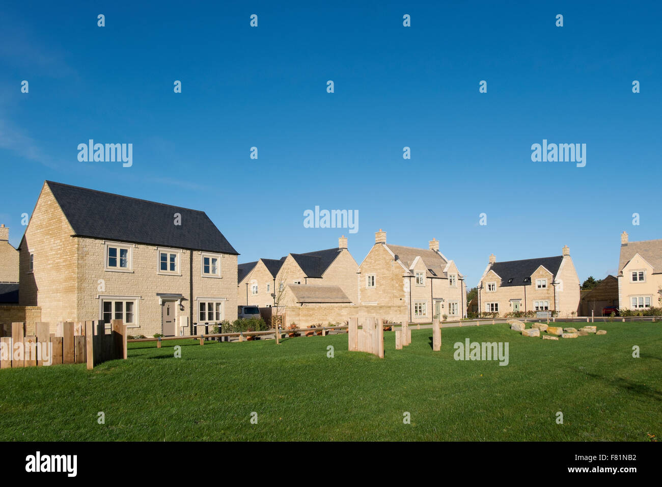 New housing development by Bloor Homes on the outskirts of Cotswold