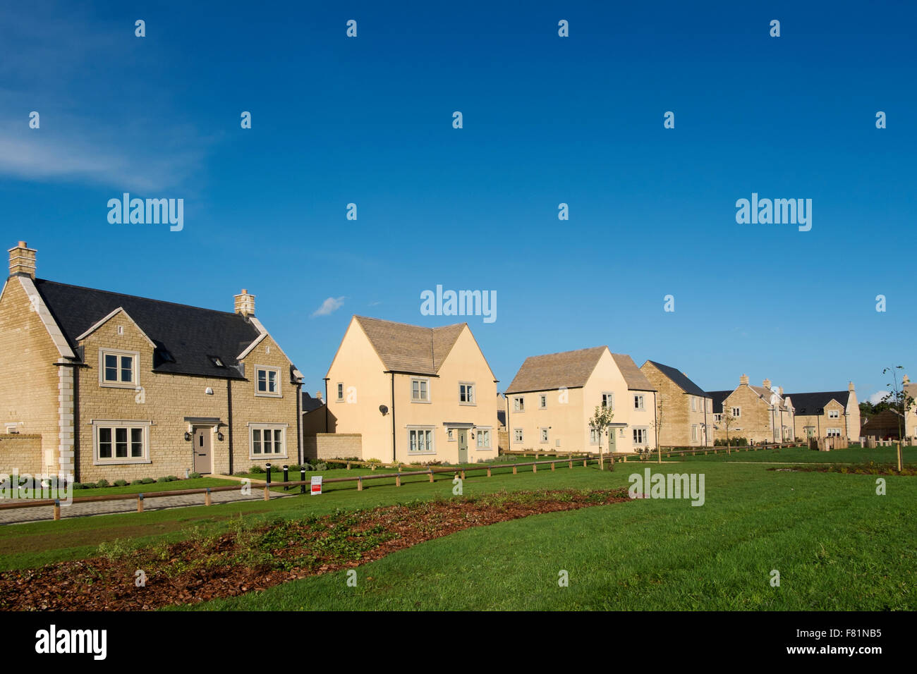 New housing development by Bloor Homes on the outskirts of Cotswold