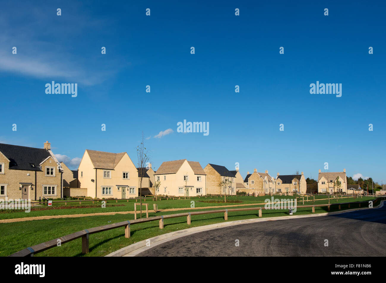 New housing development by Bloor Homes on the outskirts of Cotswold