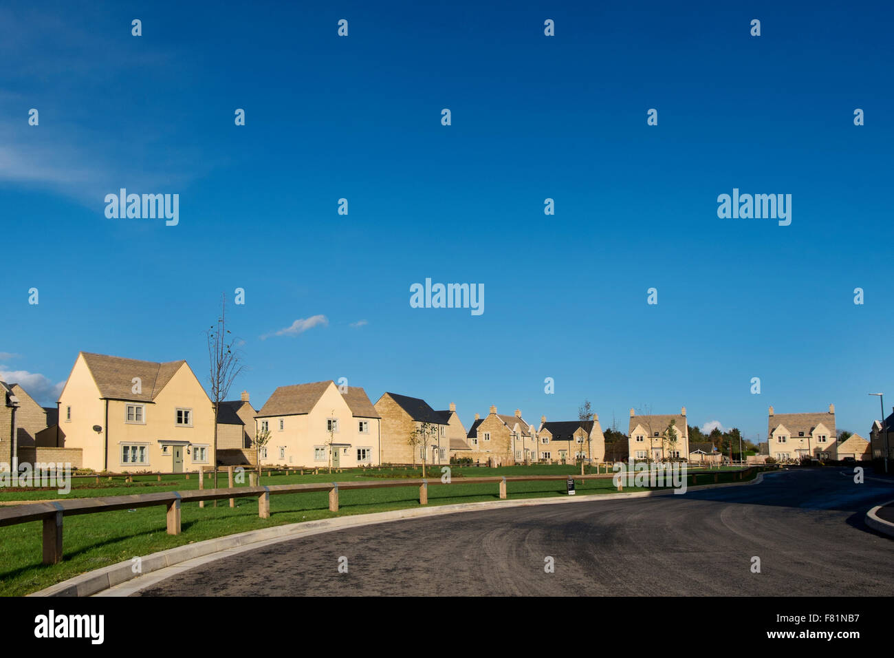 New housing development by Bloor Homes on the outskirts of Cotswold