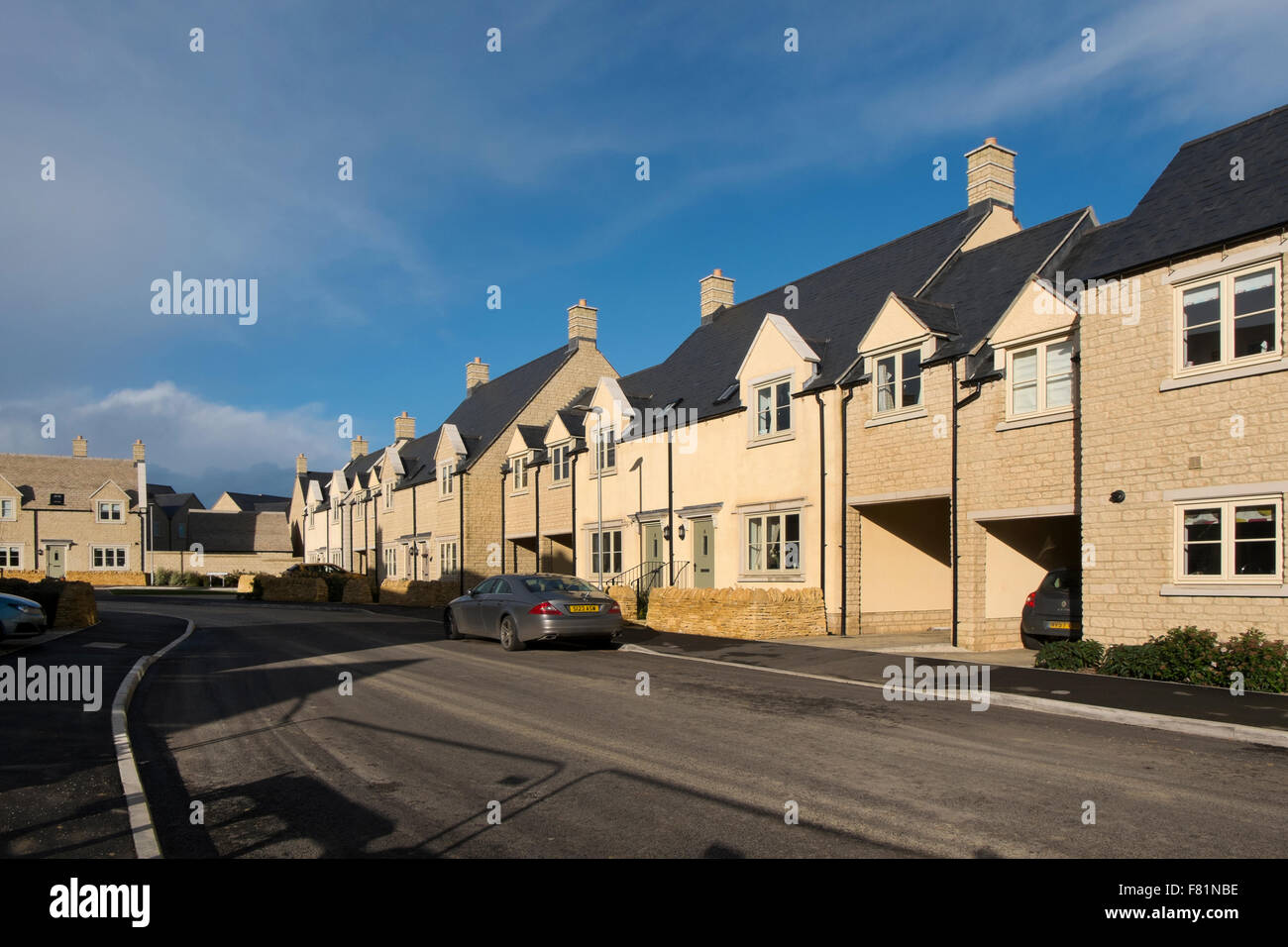New housing development by Bloor Homes on the outskirts of Cotswold