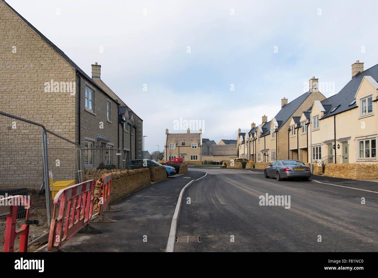 New housing development by Bloor Homes on the outskirts of Cotswold
