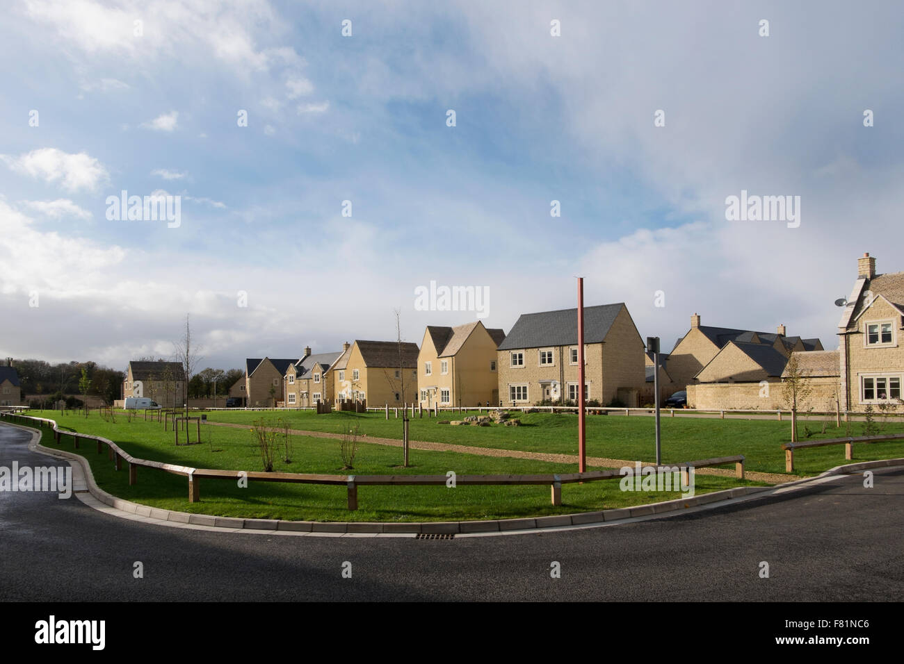 New housing development by Bloor Homes on the outskirts of Cotswold