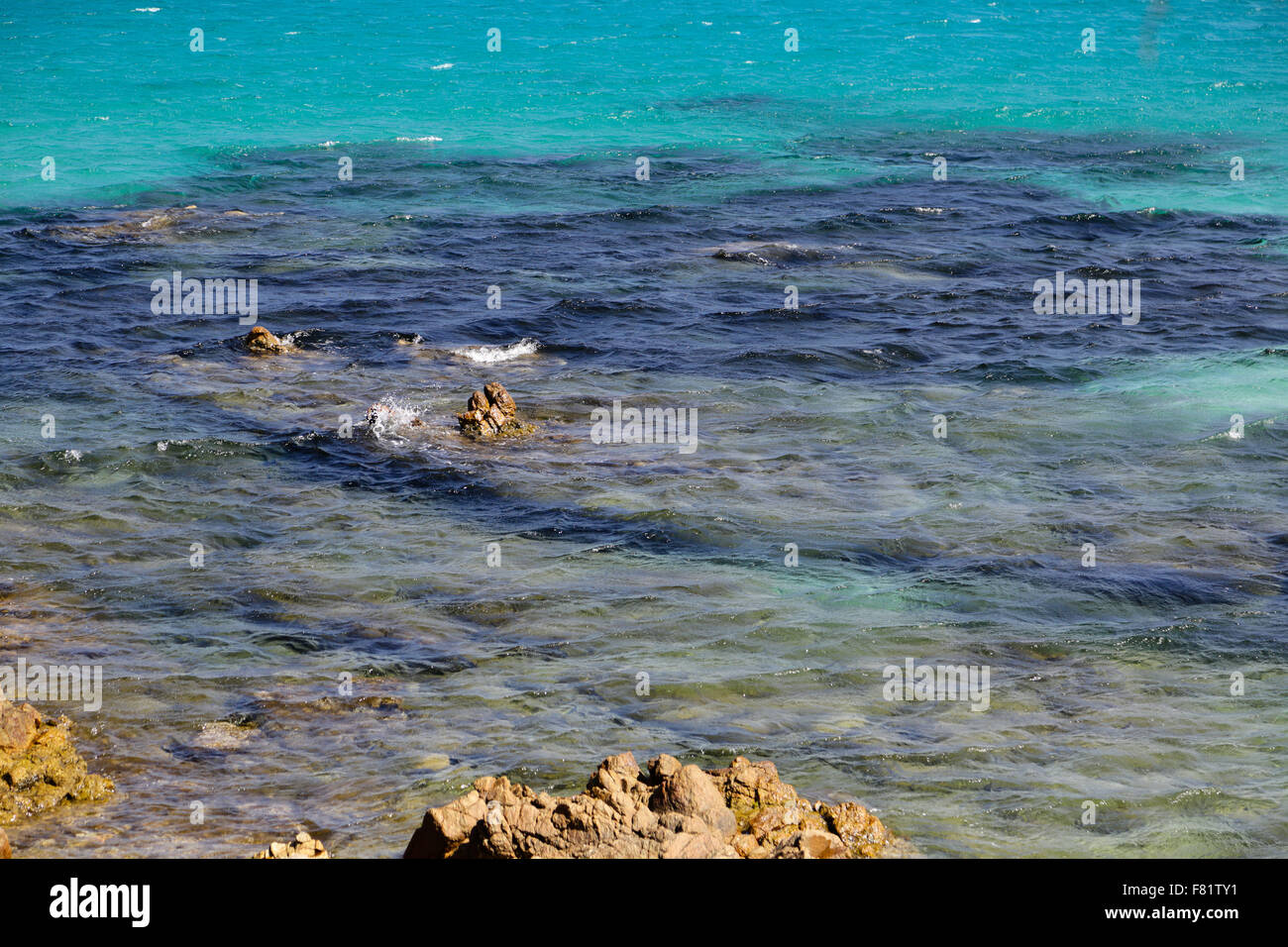 View Of The Wonderful Beach Of Spiaggia Di Tuerredda