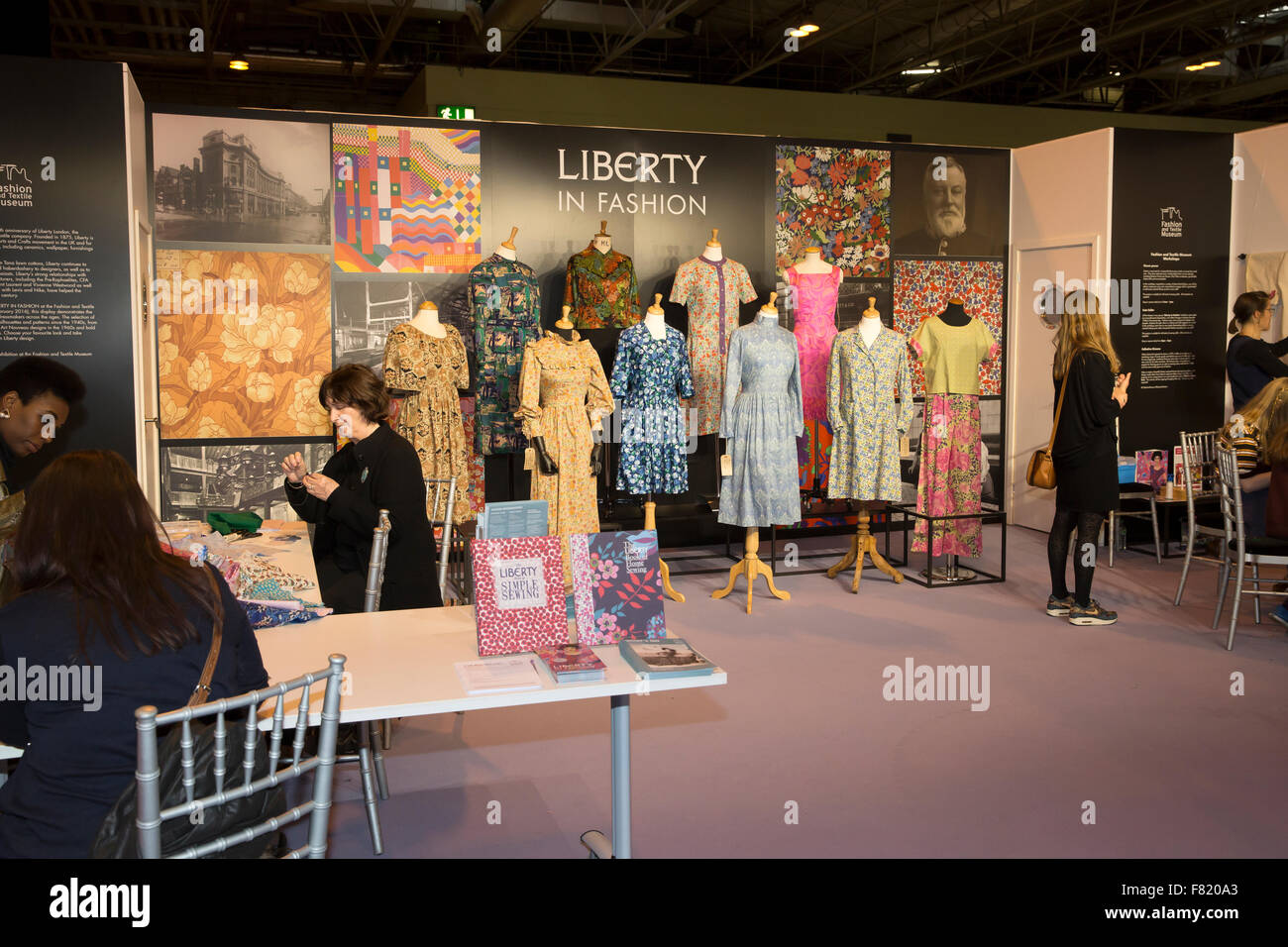 Birmingham,UK,4th December 2015,Liberty in fashion at the clothes Show