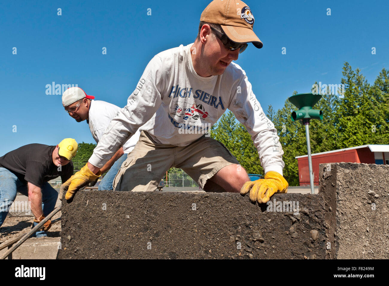 The Portland Oregon group Depave removes impermeable asphalt and ...