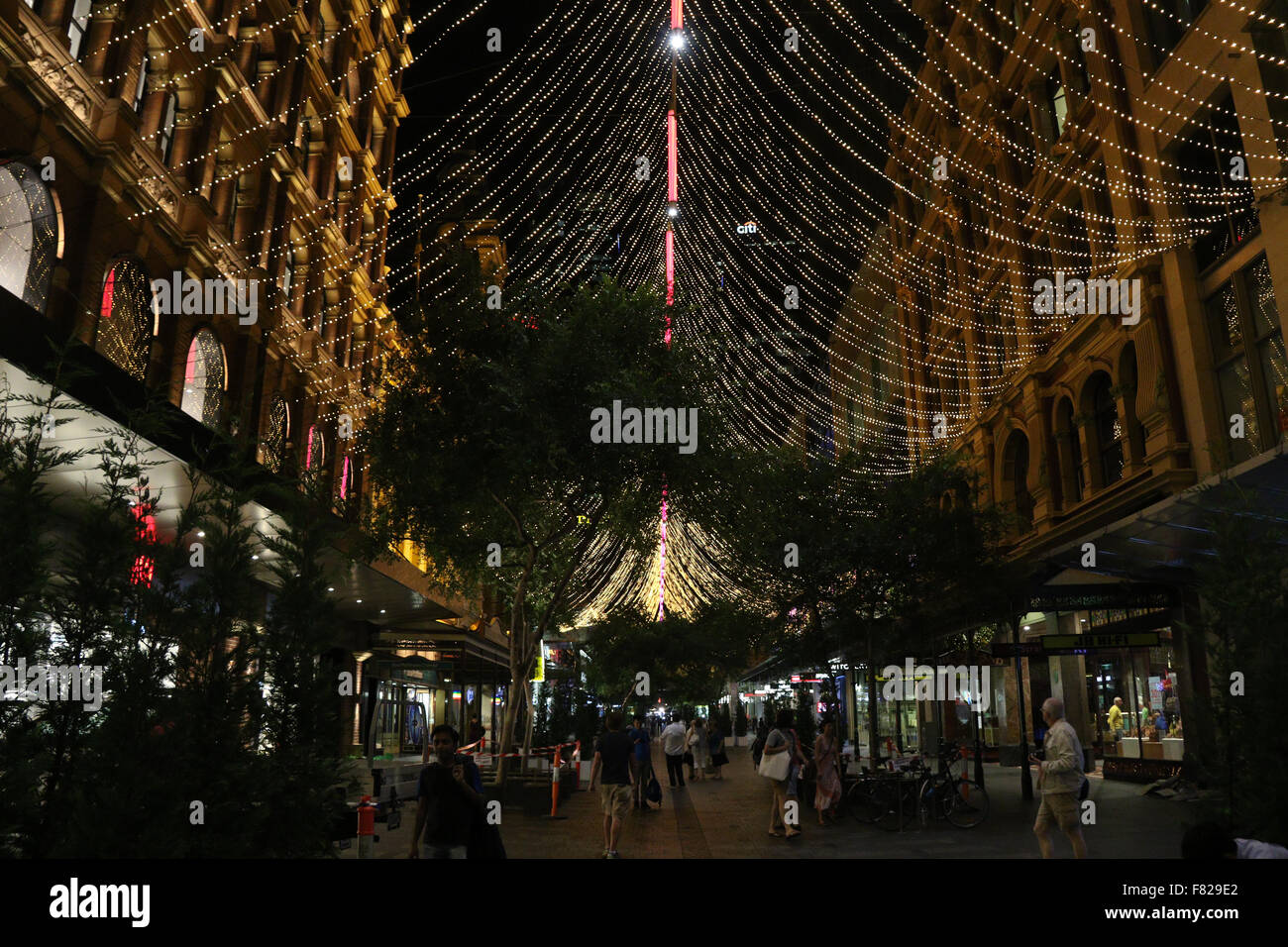 The 'Boulevard of Light' consists of around 62,000 Christmas lights