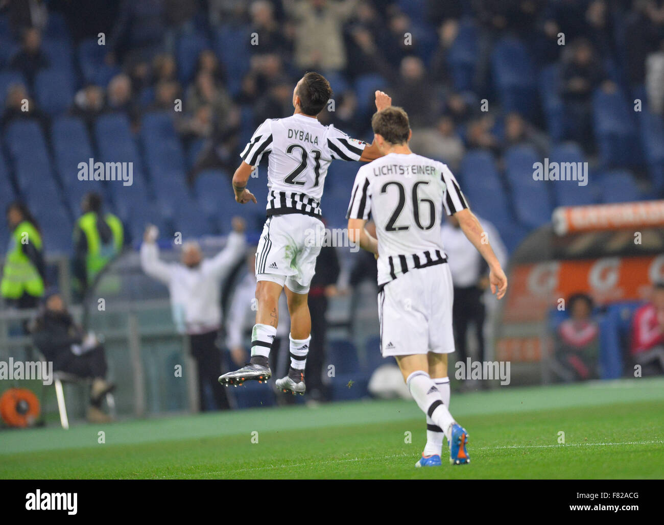 Rome, Italy. 03rd Nov, 2015. during the Italian Serie A football match S.S. Lazio vs F.C. Juventus at the Olympic Stadium in Rome, on december 04, 2015. Credit:  Silvia Lore'/Alamy Live News Stock Photo