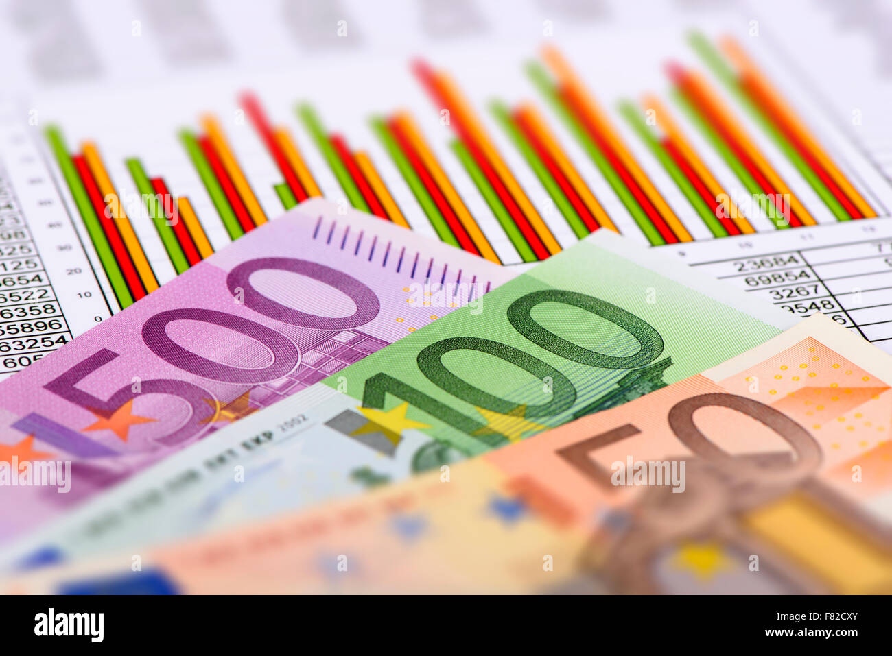 finance and stock market with chart Stock Photo - Alamy