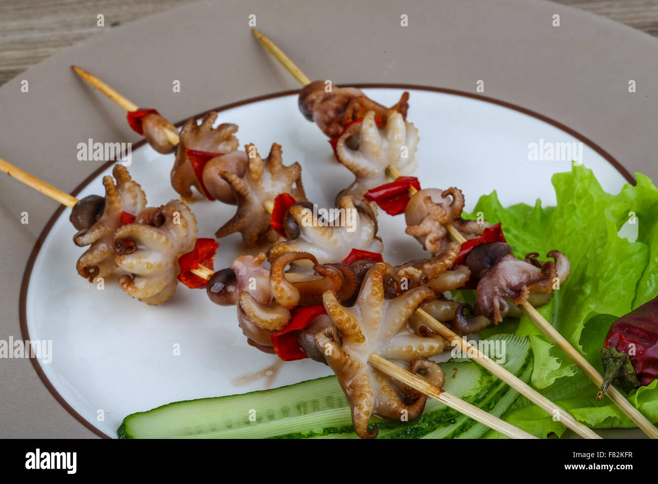 Recipe Octopus Skewers Recipe