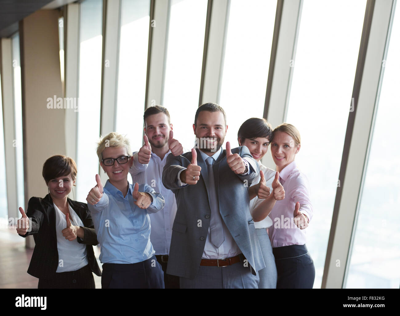 diverse business people group standing together as team in modern ...
