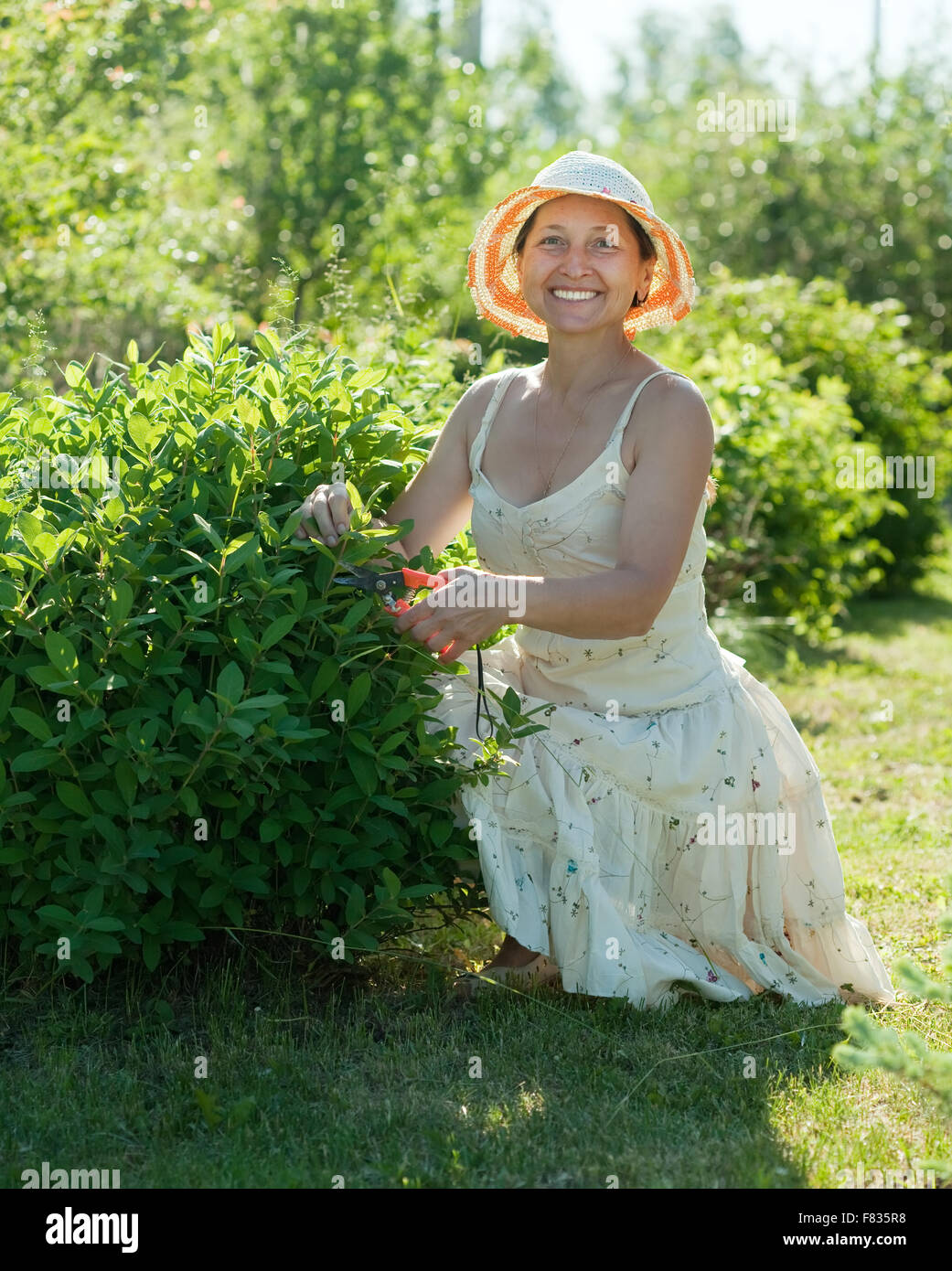 Mature woman face scrub hi-res stock photography and images - Alamy