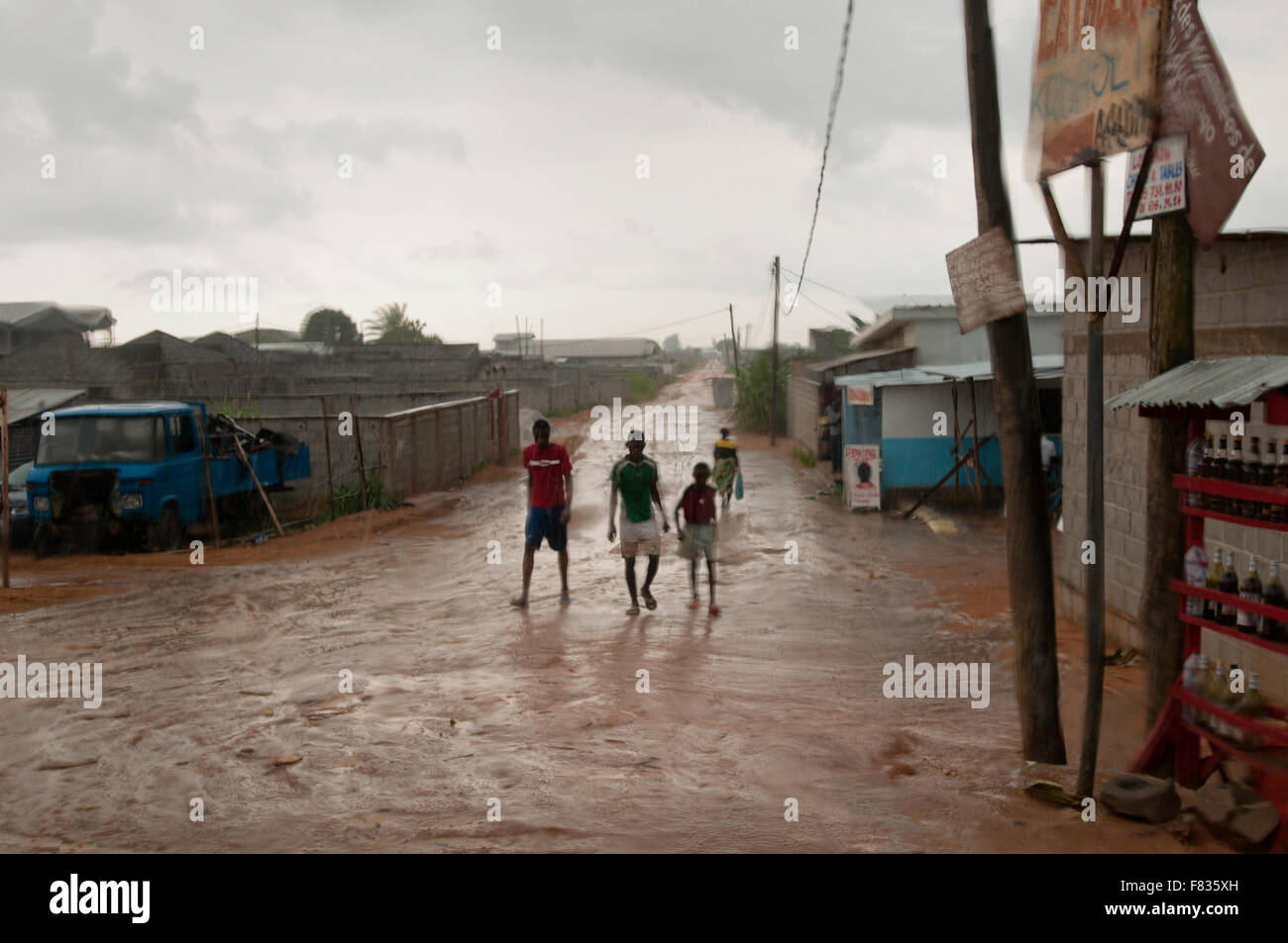 In the streets of Pointe Noire Congo Stock Photo Alamy