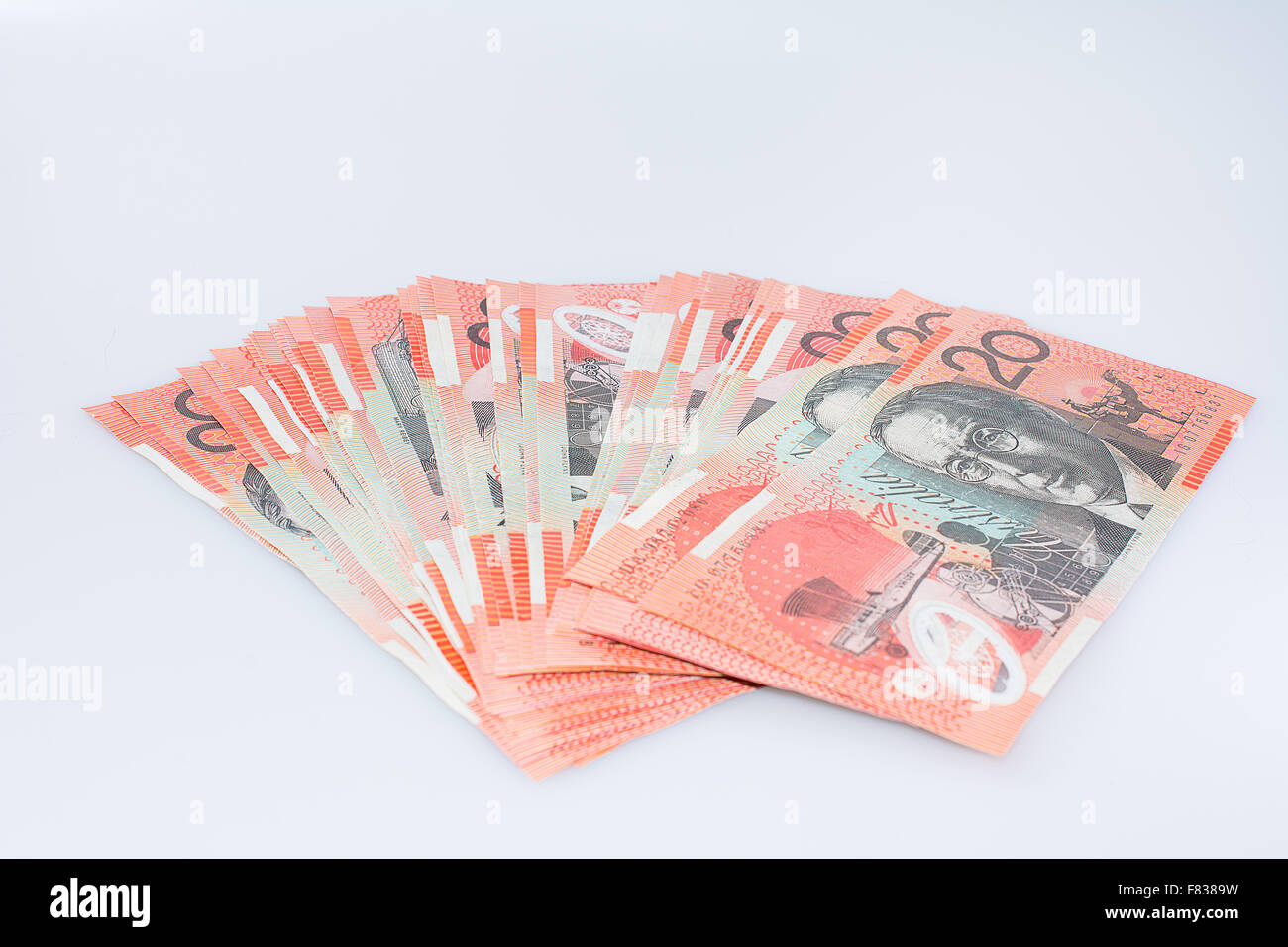 Australian Twenty Dollar Note High Resolution Stock Photography 