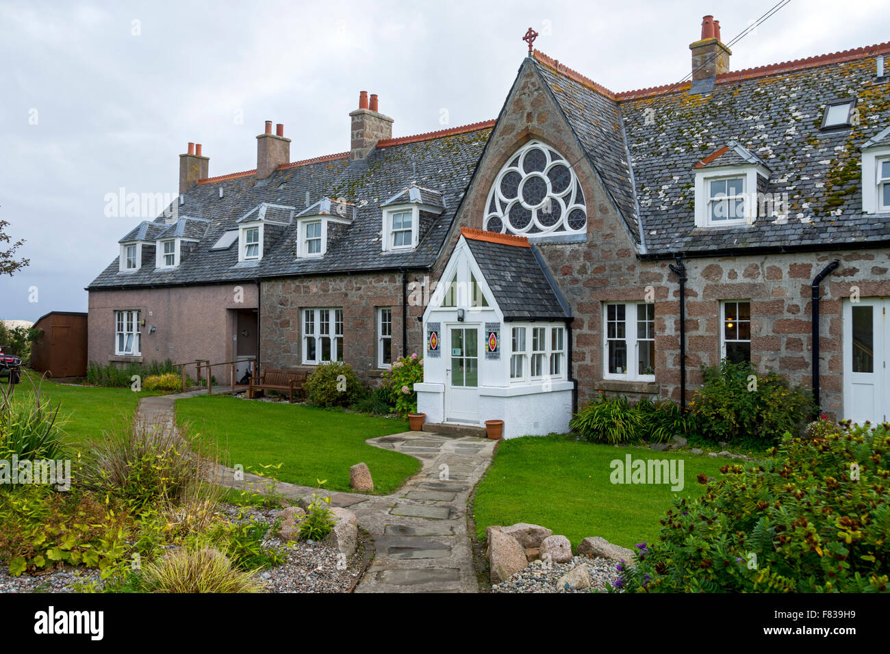 The House, Isle of Iona, Inner Hebrides, Scotland, UK Stock
