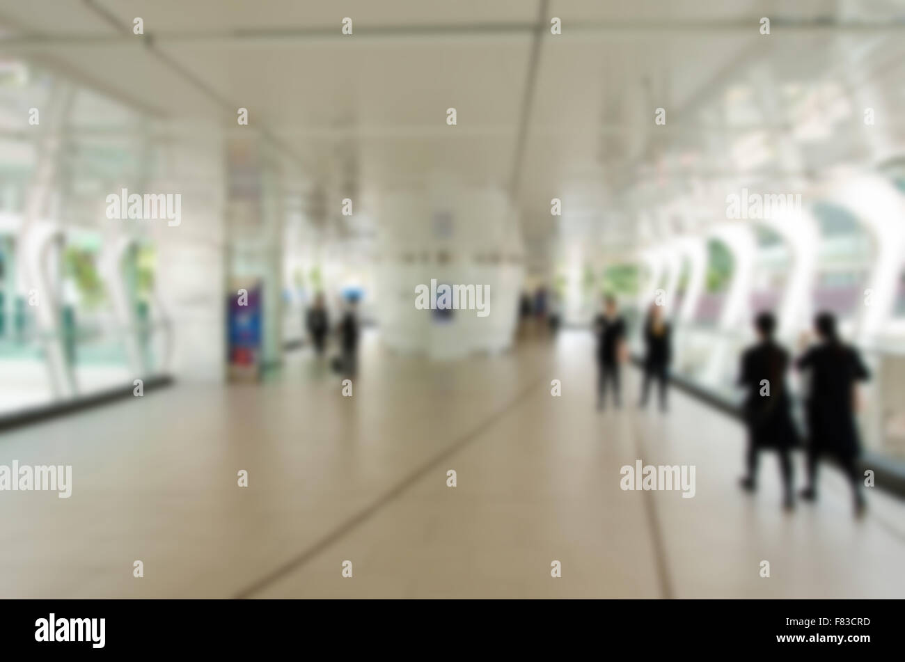Abstract Image of People Walking on the Street Stock Photo - Alamy