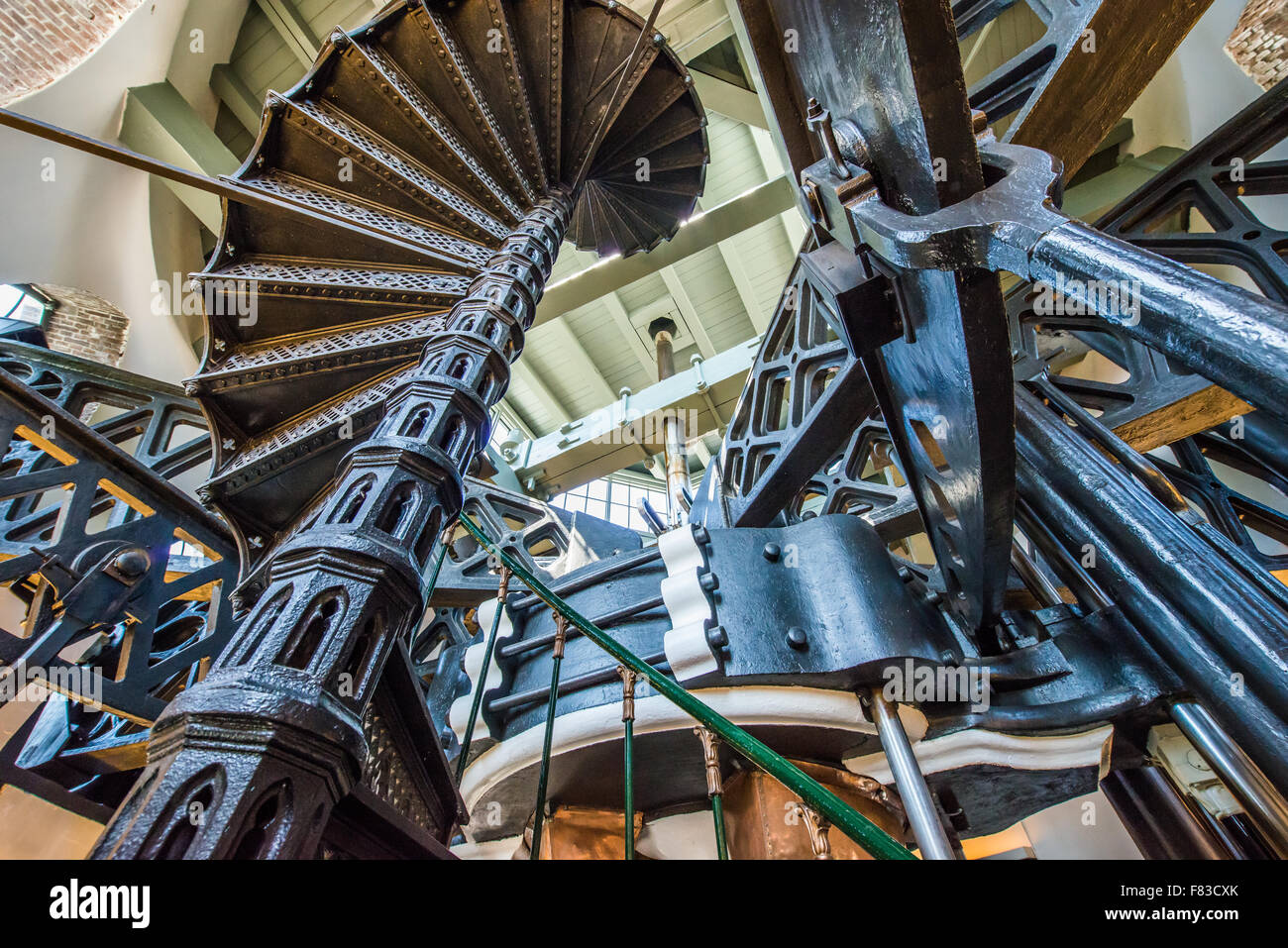 The Cruquius Pumping station with his massive steam pump a beautiful example of mechanical engineering in the 19th century Stock Photo